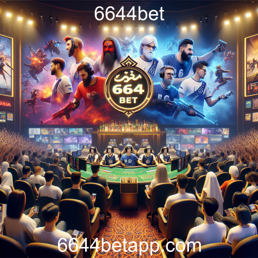 A Ascensão dos Esportes Eletrônicos e as Apostas em 6644bet